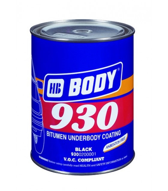 HB BODY 930 Bitumen Антикоррозийный состав 1кг