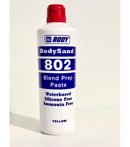 Матовочная паста HB BODY 802 SAND ЖЕЛТАЯ 0,75л