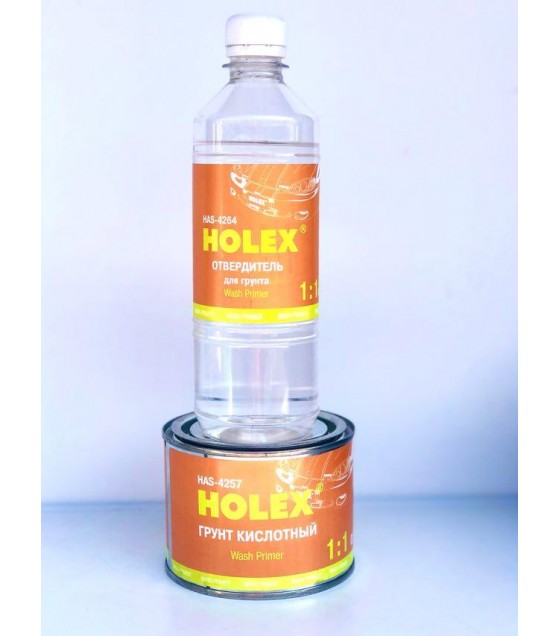 КИСЛОТНЫЙ HOLEX WASH PRIMER 1:1 (0,5 Л)