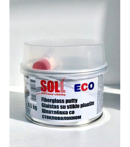 Шпатлевка со стекловолокном SOLL ECO 0.5 кг