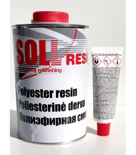 Полиэфирная смола SOLL RESIN, 1 кг