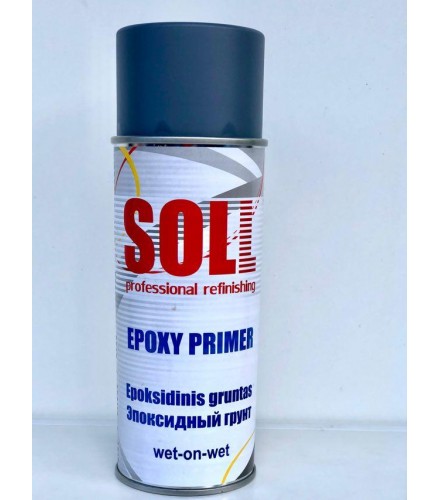 Эпоксидный грунт SOLL EPOXY PRIMER, серый, 400 мл