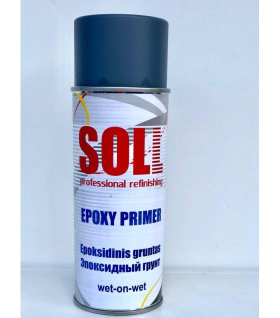 Эпоксидный грунт SOLL EPOXY PRIMER, серый, 400 мл