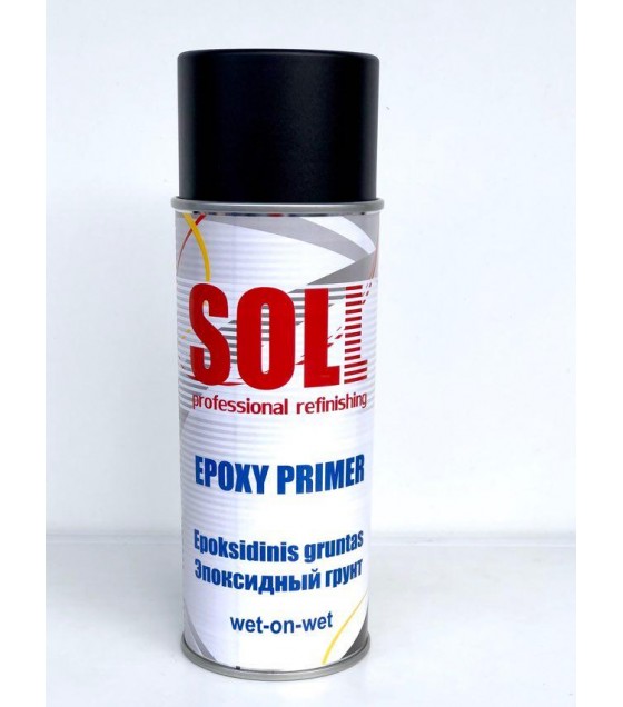 Эпоксидный грунт SOLL EPOXY PRIMER, черный, 400 мл