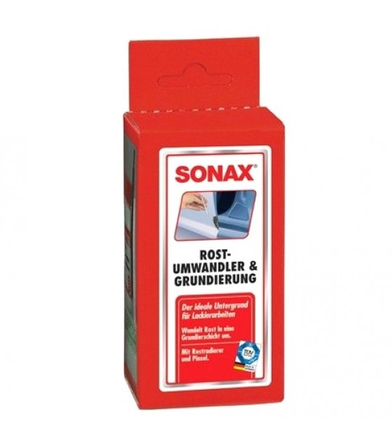 Sonax 311200 Грунтовка - преобразователь ржавчины, для дальнейших лакировочных работ,влагостоек 125мл